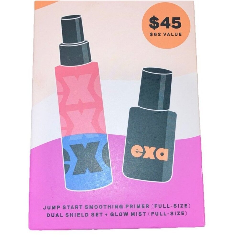 Exa All In Jump Start Smoothing Primer & Glow Mist. New In Box - Picture 2 of 3